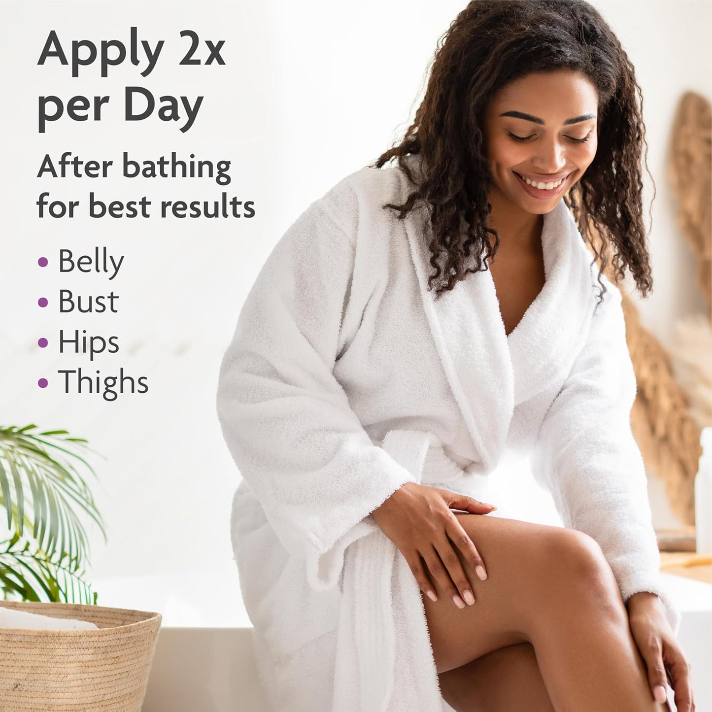 TriLASTIN Maternity Stretch Mark Prevention Cream - Paraben-Free, Hypoallergic, and Safe for Pregnancy - 4 oz