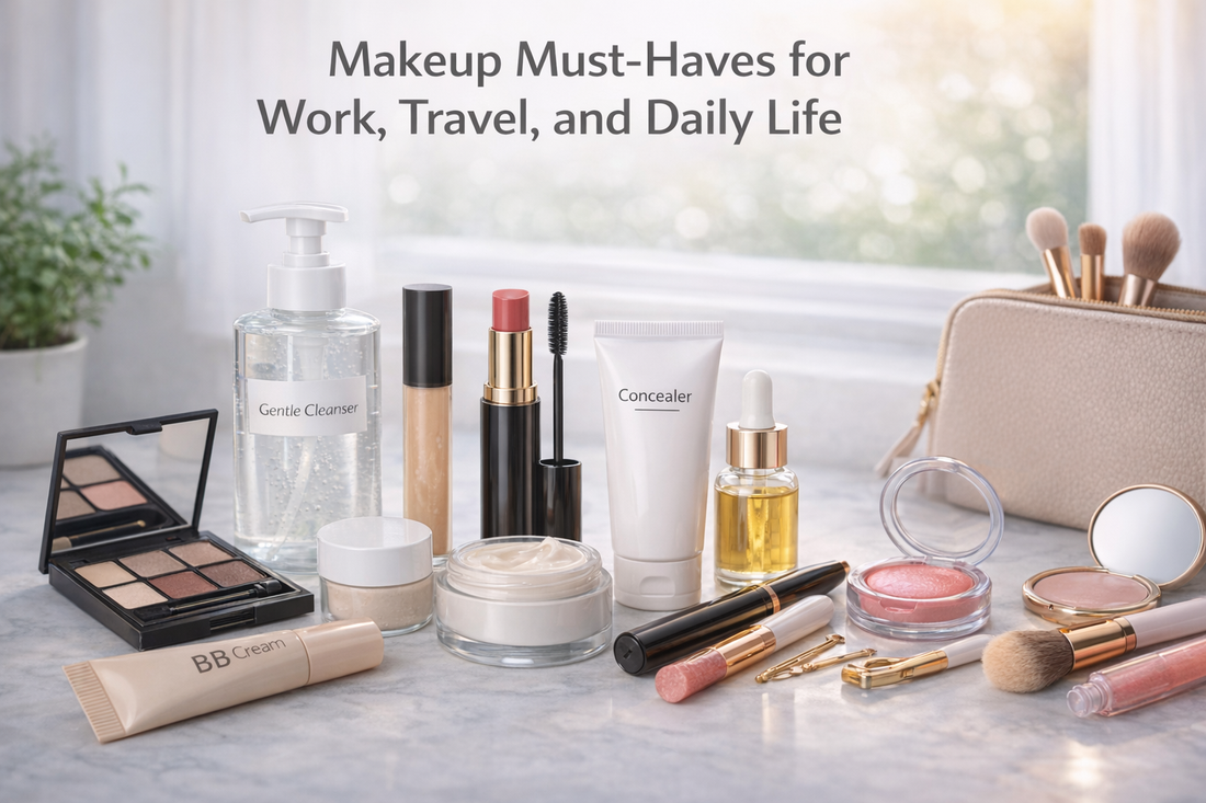 Makeup Must-Haves for Work, Travel, and Daily Life