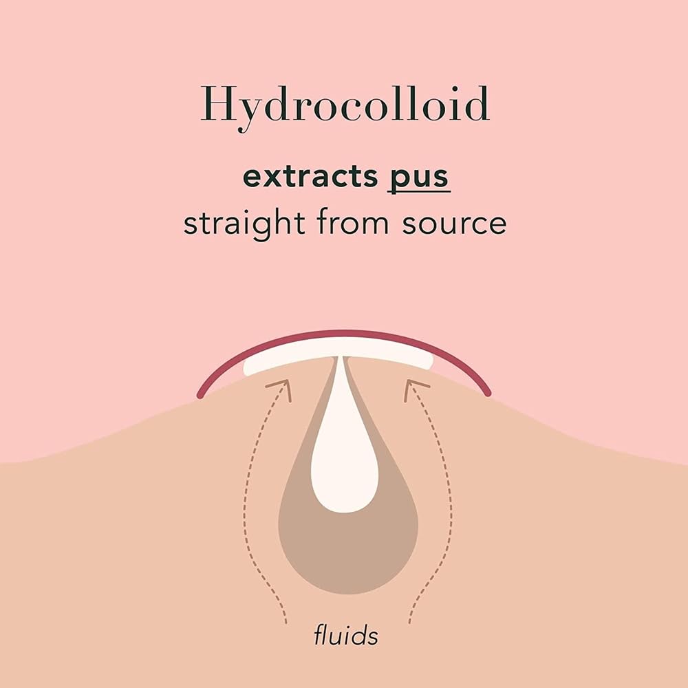 a.l.m. Magical Patch (2) Hydrocolloid pimple patches. These ultra thin & translucent hydrocolloid adhesive covers and absorb unwanted pimples. Parches Para Acne for skincare.