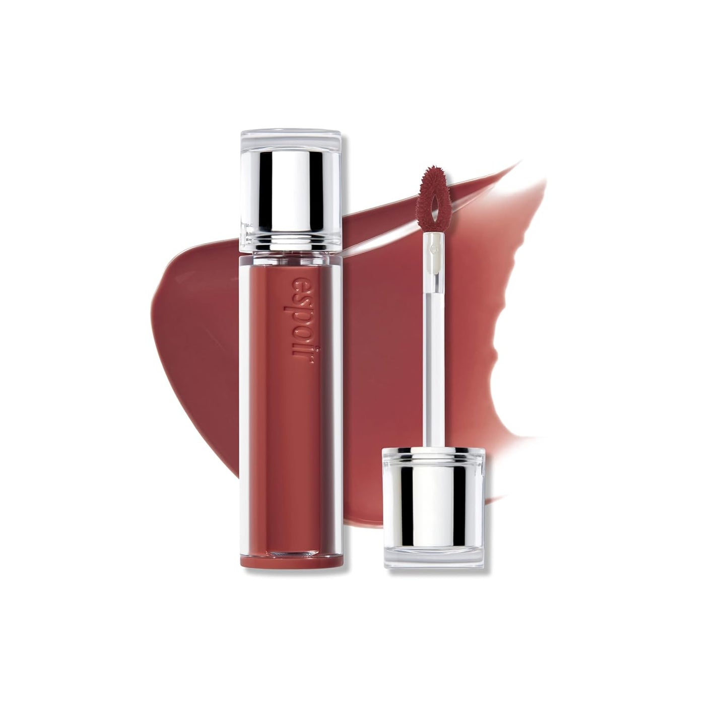 Espoir Couture Lip Tint Glaze #22 Milky Honey 0.14oz | Volumizing Lip Stain with Syrupy Shine | Long-Lasting & Vibrant Color for Radiant Lip Look | Moisturizing & Glossy Lip Tint | Korean Lip Makeup