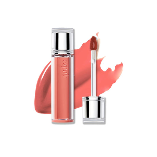 Espoir Couture Lip Tint Glaze #9 Pinky Lowkey 0.14oz | Volumizing Lip Stain with Syrupy Shine | Long-Lasting & Vibrant Color for Radiant Lip Look | Moisturizing & Glossy Lip Tint | Korean Lip Makeup