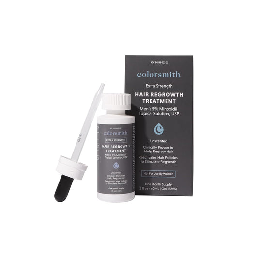 Extra Strength Hair Regrowth Treatment, 5% Minoxidil Solution, 2 fl oz, Unscented, For Men