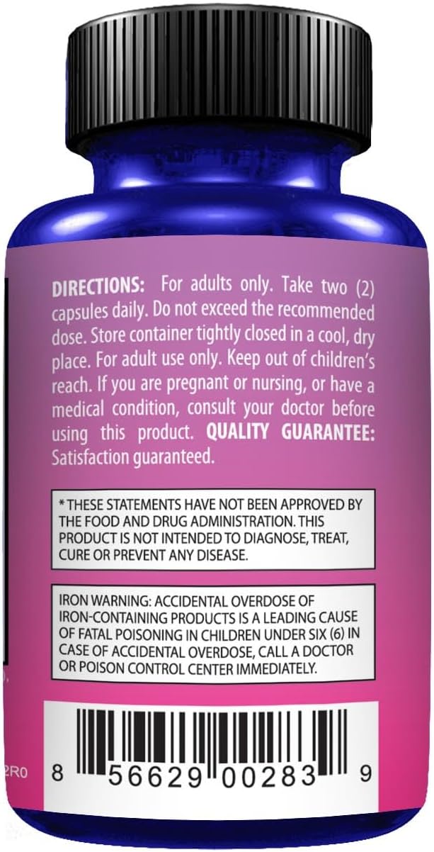 Hair Growth Formula – to Make Your Hair Grow & Skin Glow | Hair, Skin & Nails Optimizer with 5000 Mcg of Biotin, Hydrolized Collagen & More – for Men & Women, 60 caps for 30 Days Use