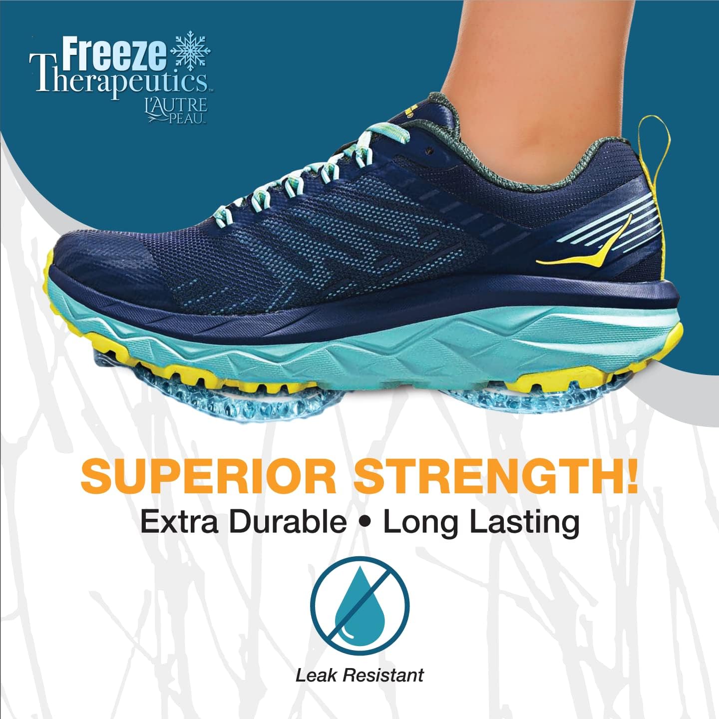 USA Merchant | Hot/Cold Plush Gel Bead Migraine Wrap| Freeze Therapeutics by L'AUTRE PEAU | Reusable Ice Packs with Flexible Beads | for Tension, Headaches, Sinus Pain, Congestion & Stress Relief