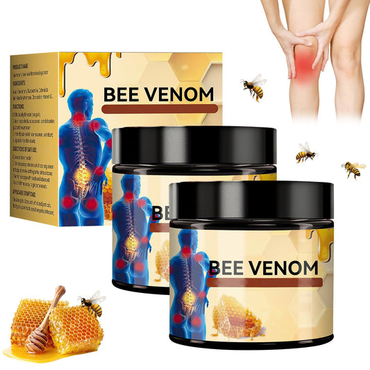 Bee Venom Cream, Bee Venom Advanced Joint and Bone Cream, New Bee Venom Professional Cream, Bee Venom Joint Cream, New Bee Venom Gel, for All Parts of the Body (2 Pcs)