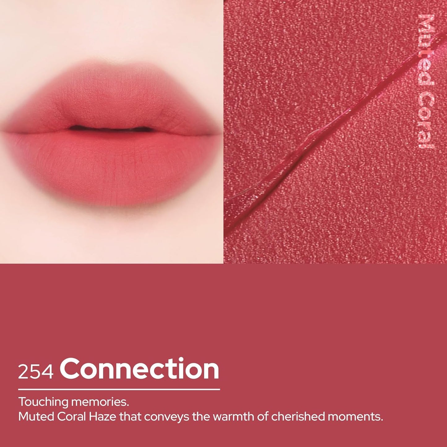 Unseen Blur Lip Tint Long-Lasting Stain, Blendable 3.2g (Connection, 3.2)