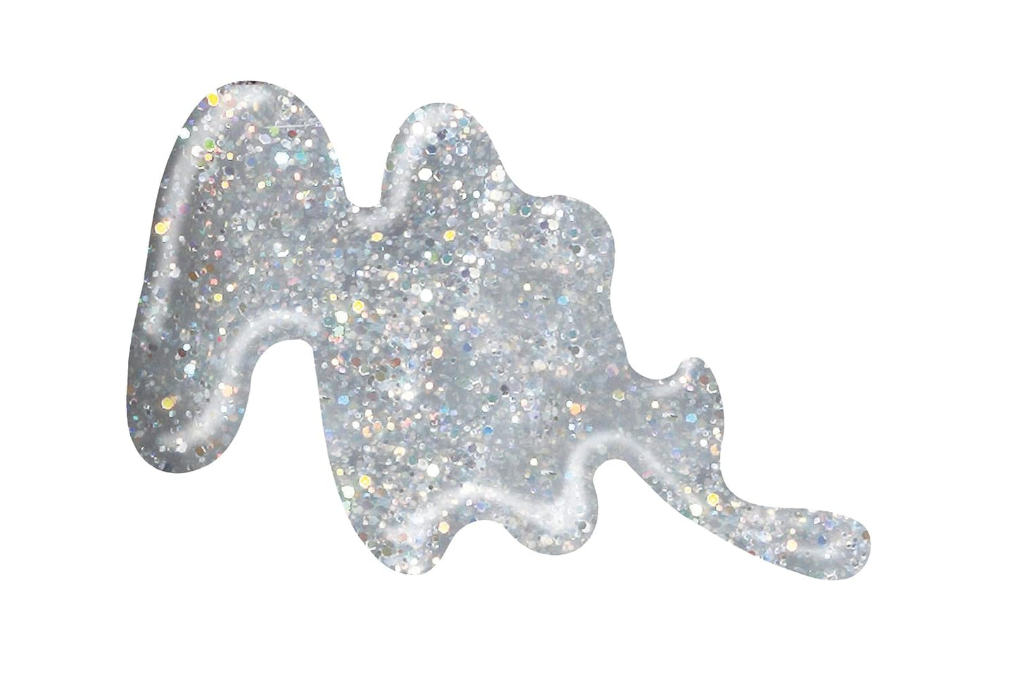 wet n wild Wild Shine Nail Polish, Kaleidoscope, Glitter Top Coat, Nail Color