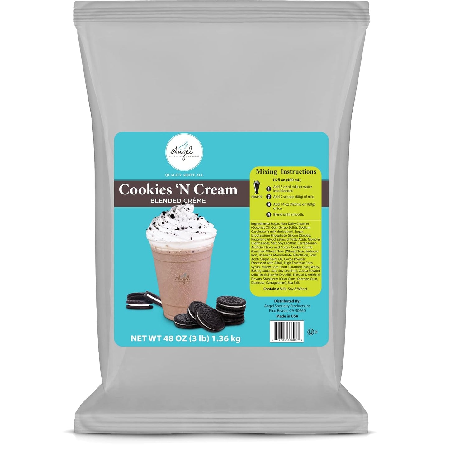Cookies 'N Cream mix by Angel Specialty Products [3 LB]