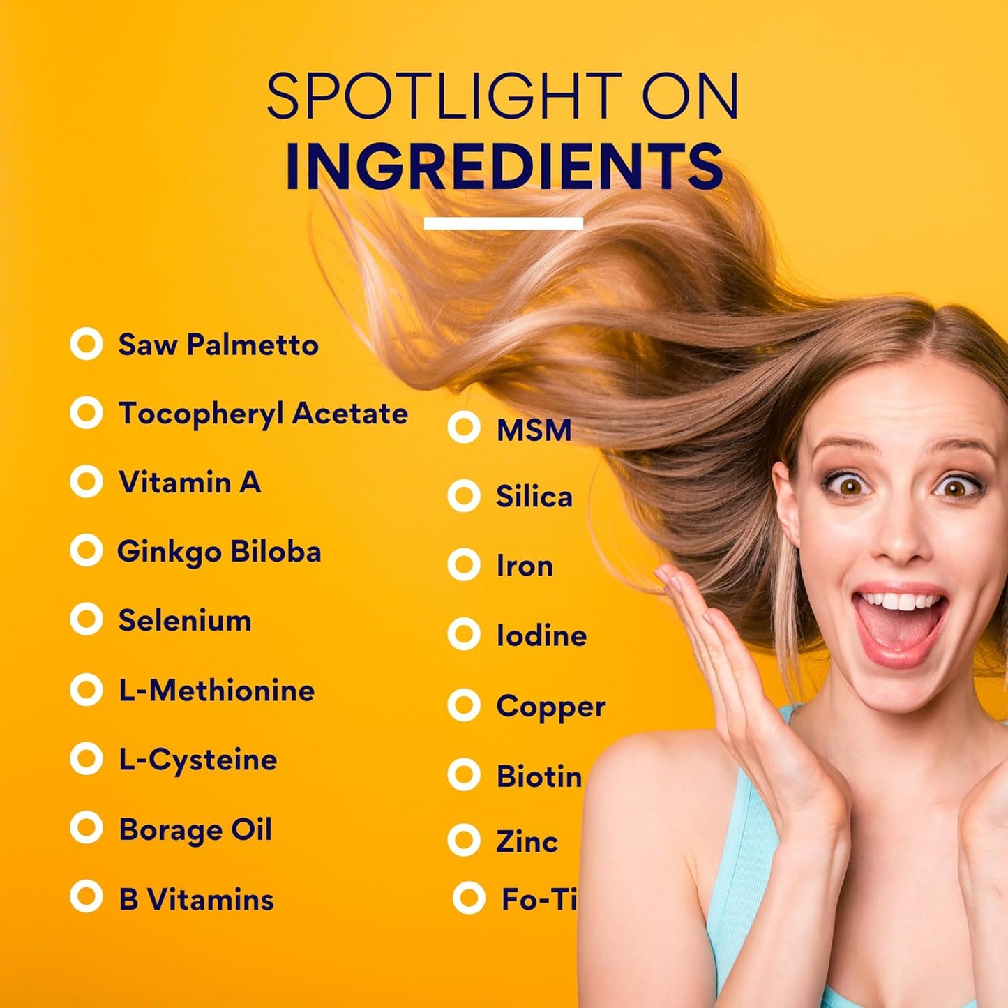 Research Verified Hair Growth Support - with Biotin, DHT Blockers & Vitamins - Hair Growth and Hair Loss Prevention - 180 Capsules - 3 Month Supply